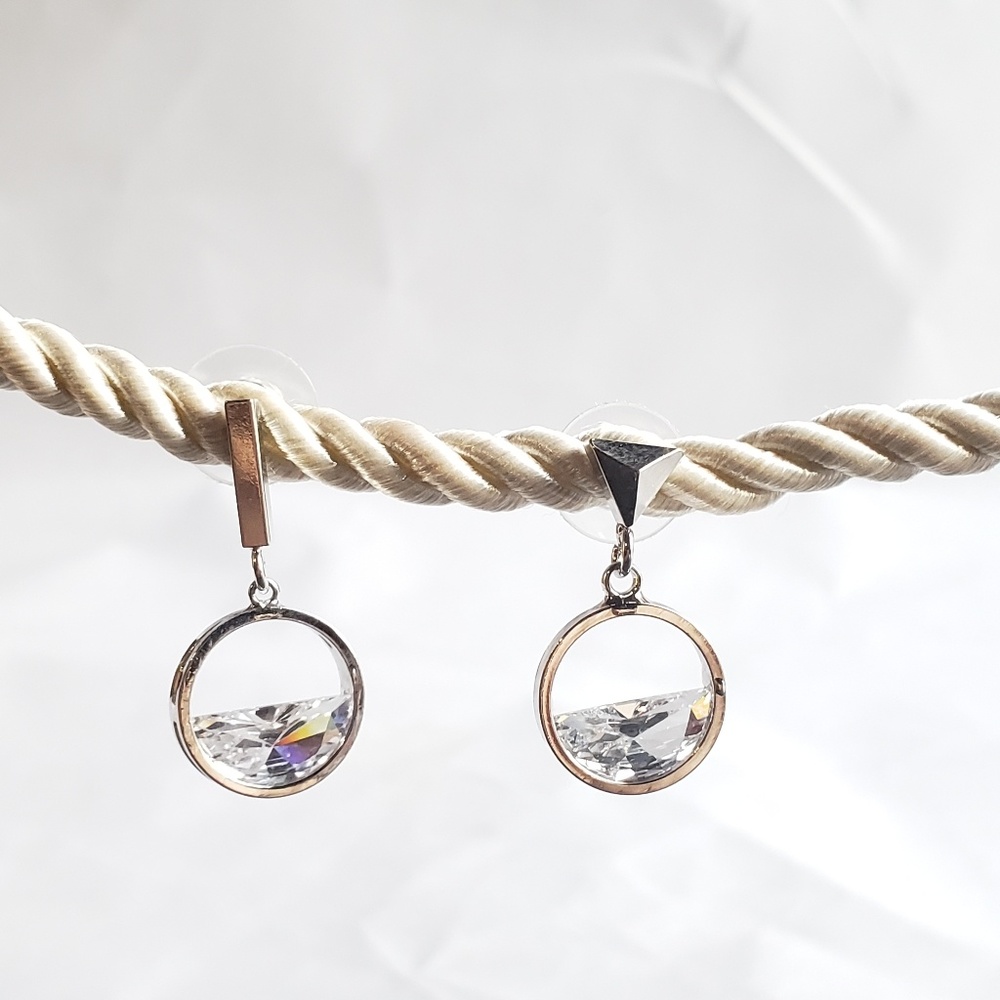 Swarovski Crystal Dangle Earrings
